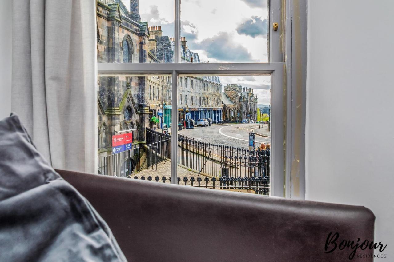 Royal Mile 3Br-2Ba, 1 Min To Castle - Free Parking & Zip Link Beds By Bonjour Residences Edinburgh Buitenkant foto